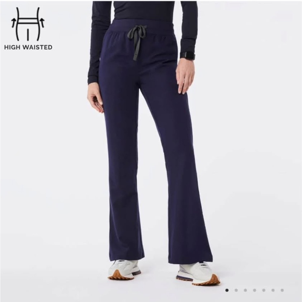 FIGS Women's Navy Flare Scrub Pants
